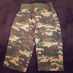 Camo Canvas Pants